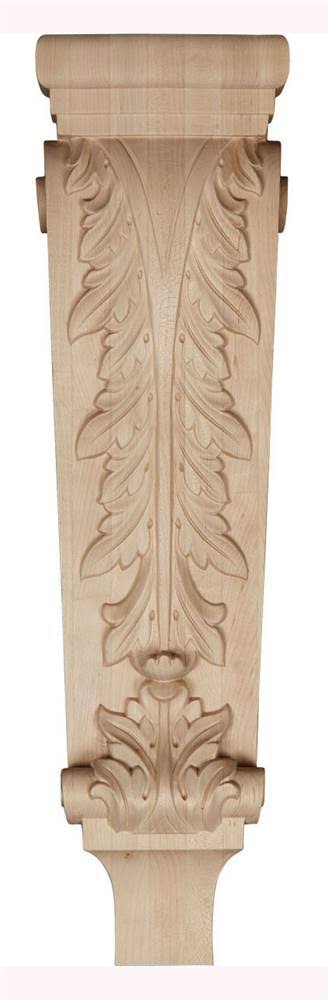 Maple Large Acanthus Pilaster Corbel E162215