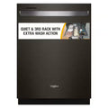 Black Stainless Dishwasher with 3rd Rack N42463