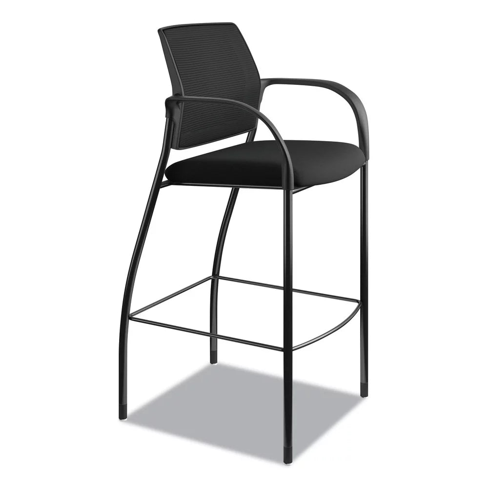 Black Cafe-Height Stool R66162