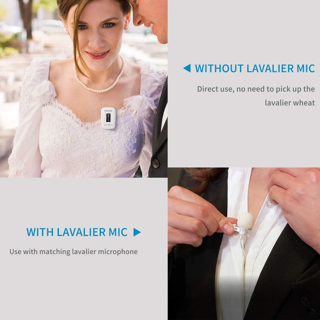 Wireless Lavalier Microphone with Charging Case I577