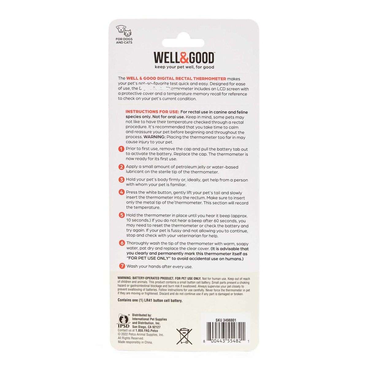 Digital Dog Thermometer L52370