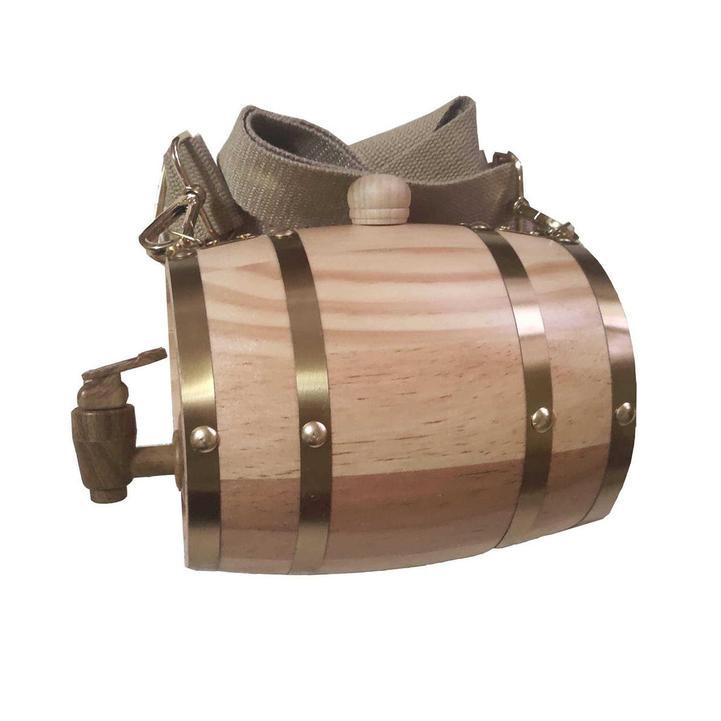 Saint Bernard Barrel Collar 1/2 Liter Size Keg with Adjustable Hoops S222