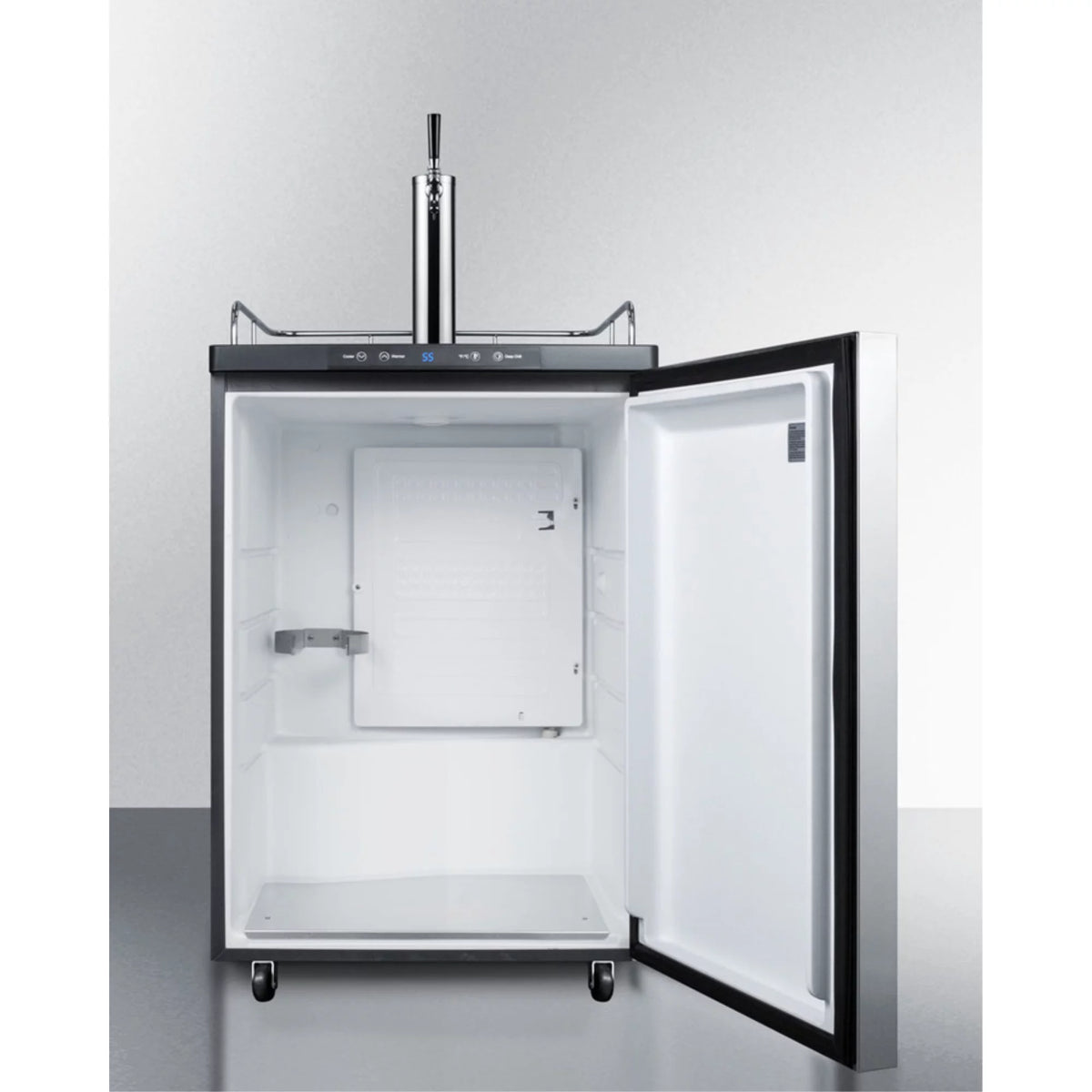 Built-in Beer Dispenser with Digital Thermostat and Stainless Steel Door G4514