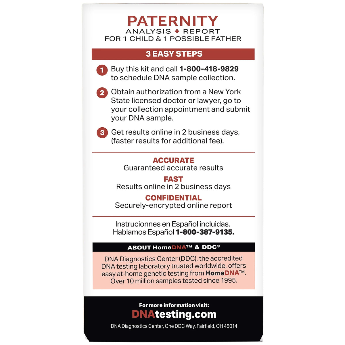 Paternity Test Kit D635603