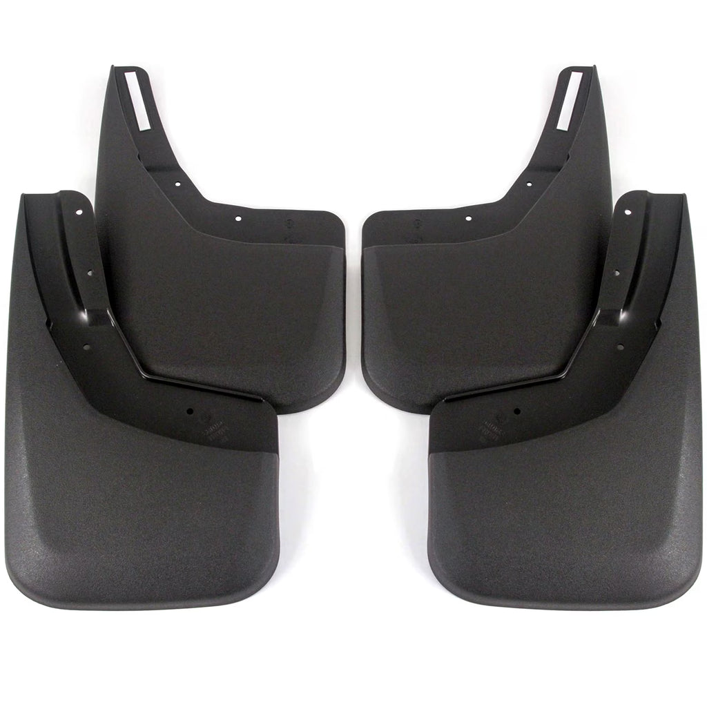 Molded Splash Mud Flaps Guards Front & Rear 4 Piece Set J583