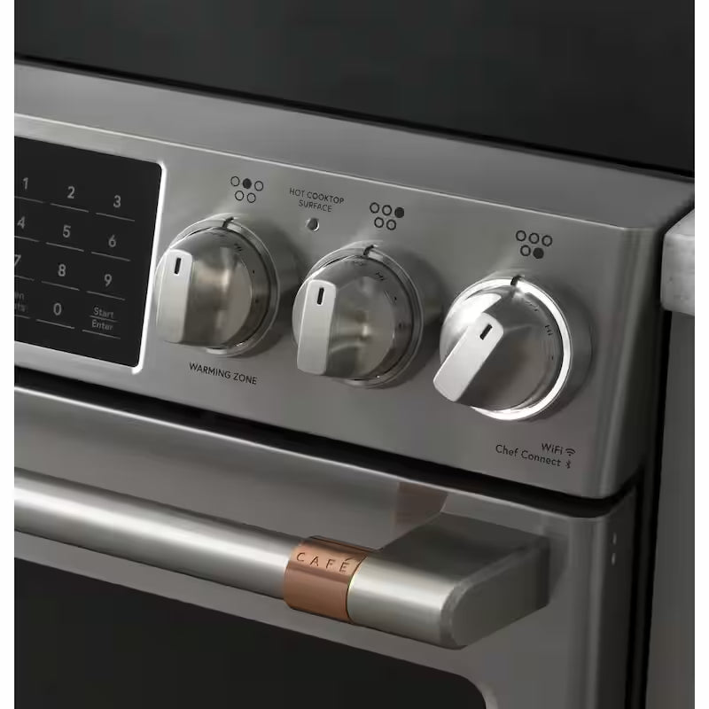 30 in. 5.7 cu. ft. Slide-In Induction Range with Convection Q5401