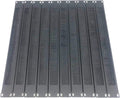 10 Pack 1U Horizontal Rack Mount Cable Management Panel with Cable Entry Brush Black R685
