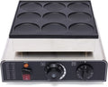 Black Stainless Steel Nonstick Waffle Maker J8804