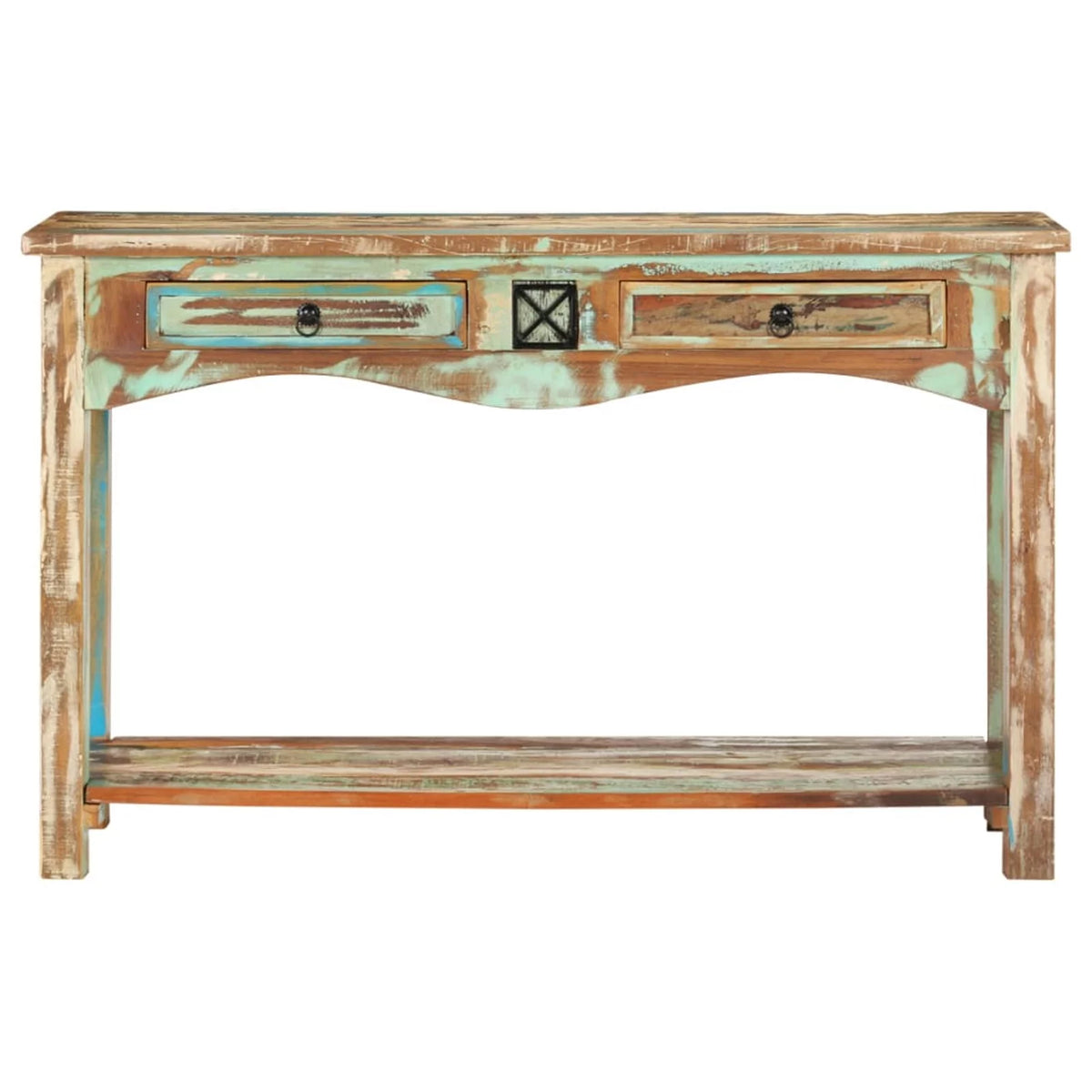 Console Table Solid Reclaimed Wood V2842