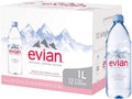 Natural Spring Water, 12 Bottles, 1 Liter C7895