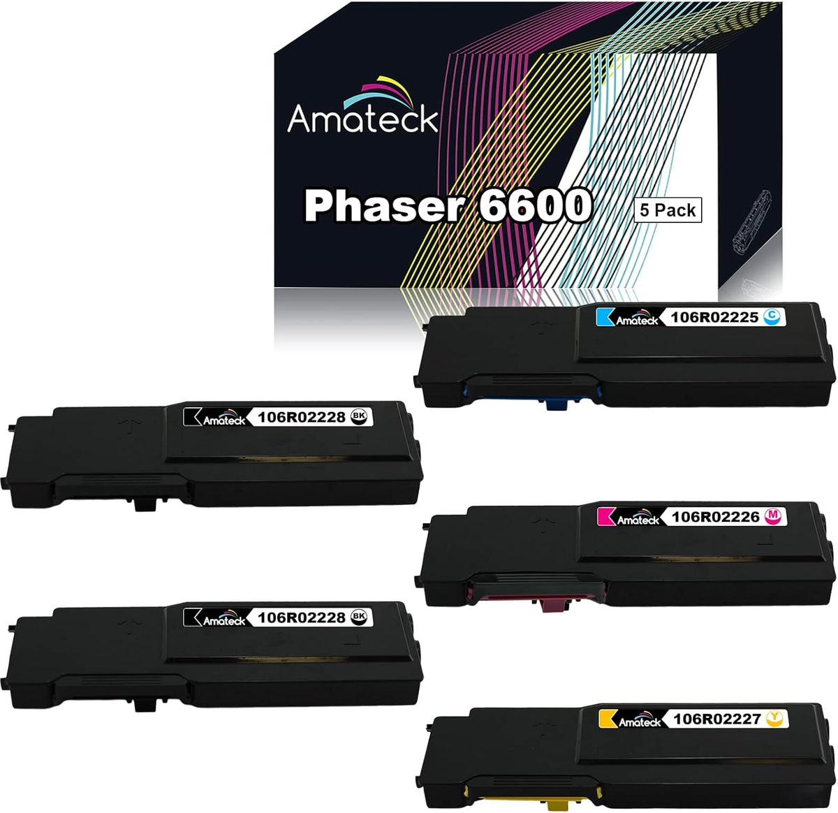 Compatible Toner Cartridge Replacement 5 Pack G69514