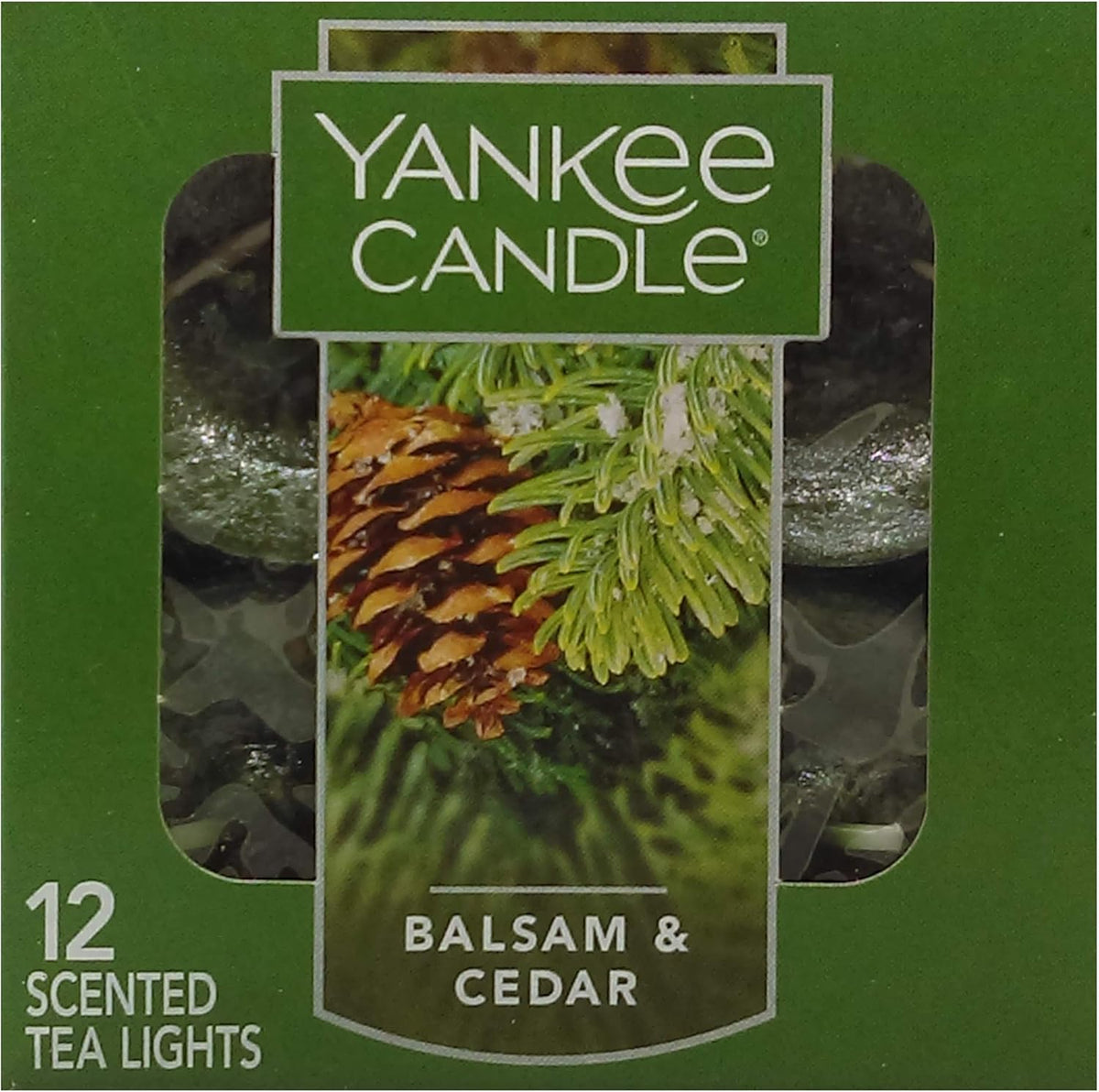 12 Pc Tea Light Candles J365