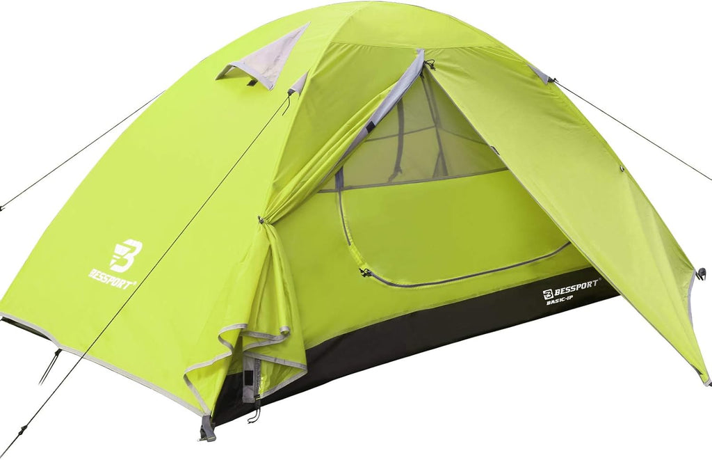 Camping Tent 1 2 3 Person Waterproof Two Doors Lightweight Y32500