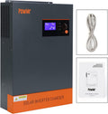 5500W Solar Hybrid Inverter with 80A MPPT Charge Controller 48V DC to 220/230V AC Pure Sine Wave Inverter L131