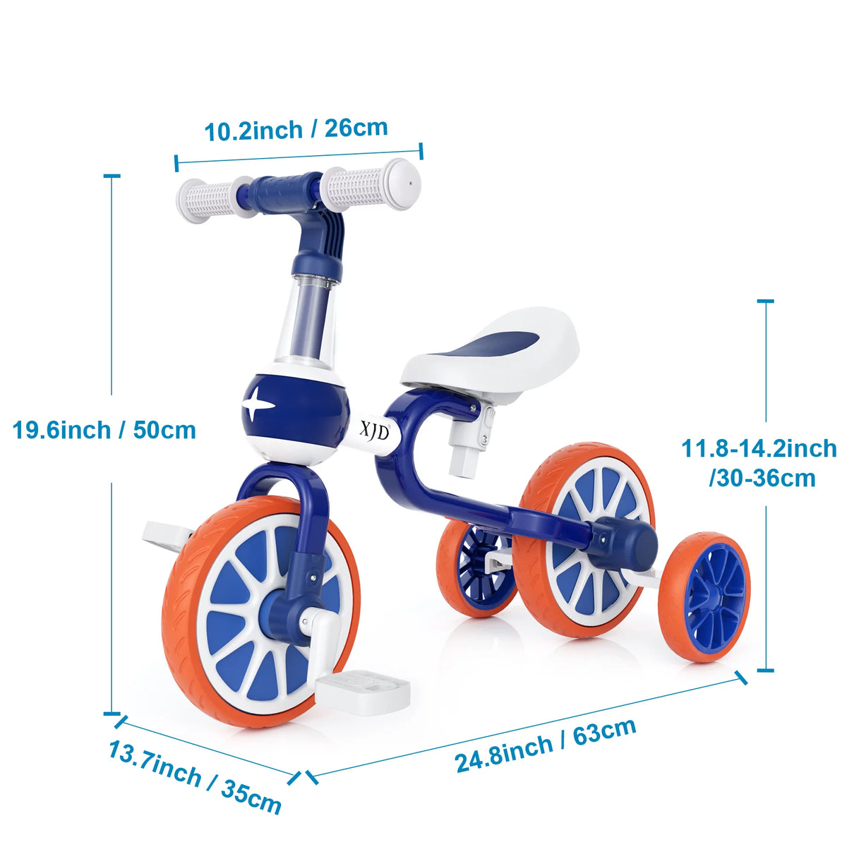 5 in 1 Toddler Tricycle J465