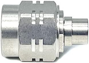 1.85 mm Male to SMPM Male Microwave Adapter, DC to 67 GHz, 50 Ohm, Stainless Steel Body J17690