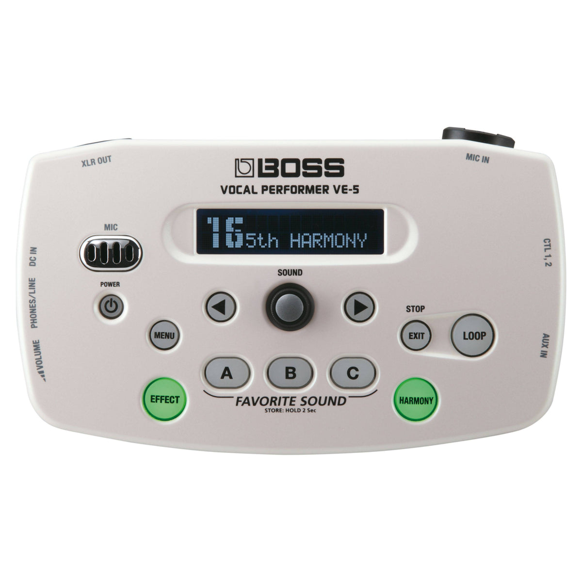 White Vocal Processor T92794