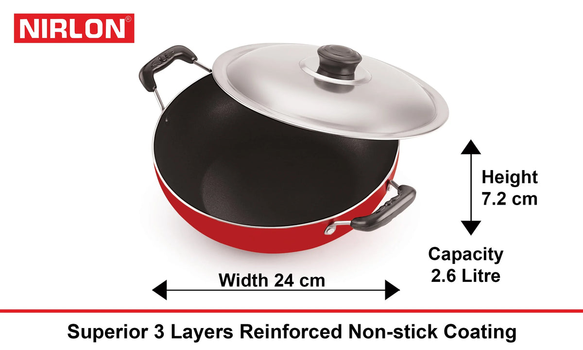 Non-Stick Aluminium 3 Piece Kitchenware Set S232926