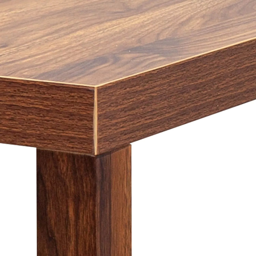 Brown Square Side Tables Set of 2 V33854