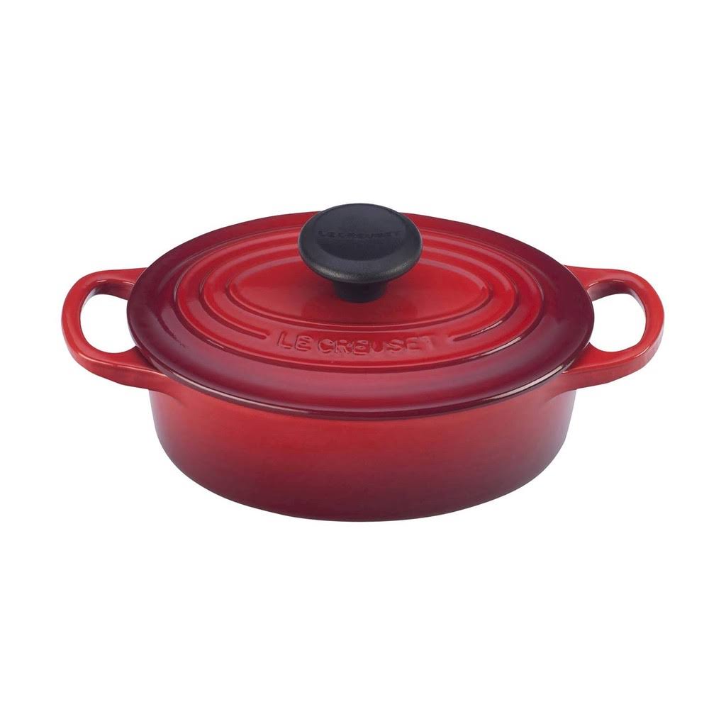 1-Quart Cast Iron Oval Dutch Oven E706776