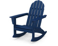 Navy Adirondack Rocking Chair B758