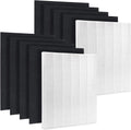 2 Pack True HEPA Replacement Filter with 8 Activated Carbon Prefilters B932