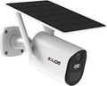 Solar Security Camera Outdoor Wireless Battery Powered 1080p with Spotlight Color Night Vision Two-Way Talk Siren Alarm Motion Detection P419212