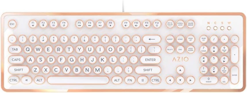 Wired USB Mechanical Keyboard in Black and Chrome B224169