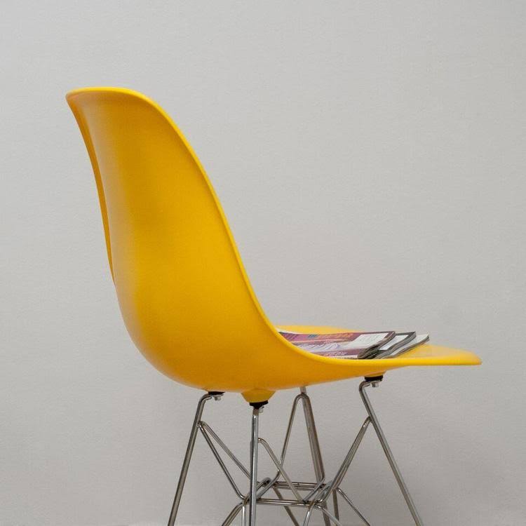 Yellow Side Chair Set of 2 L267