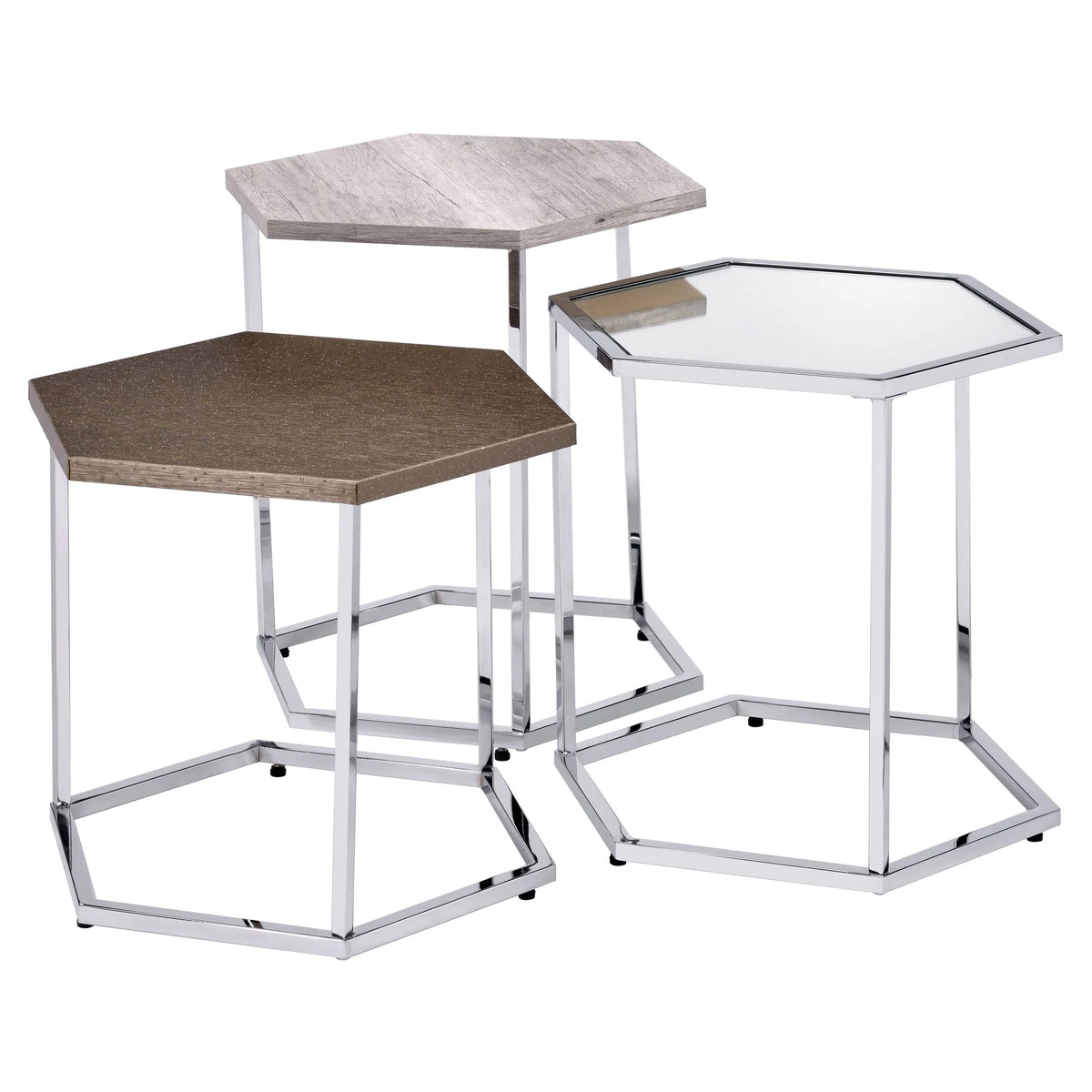Chrome Nesting Tables P665464