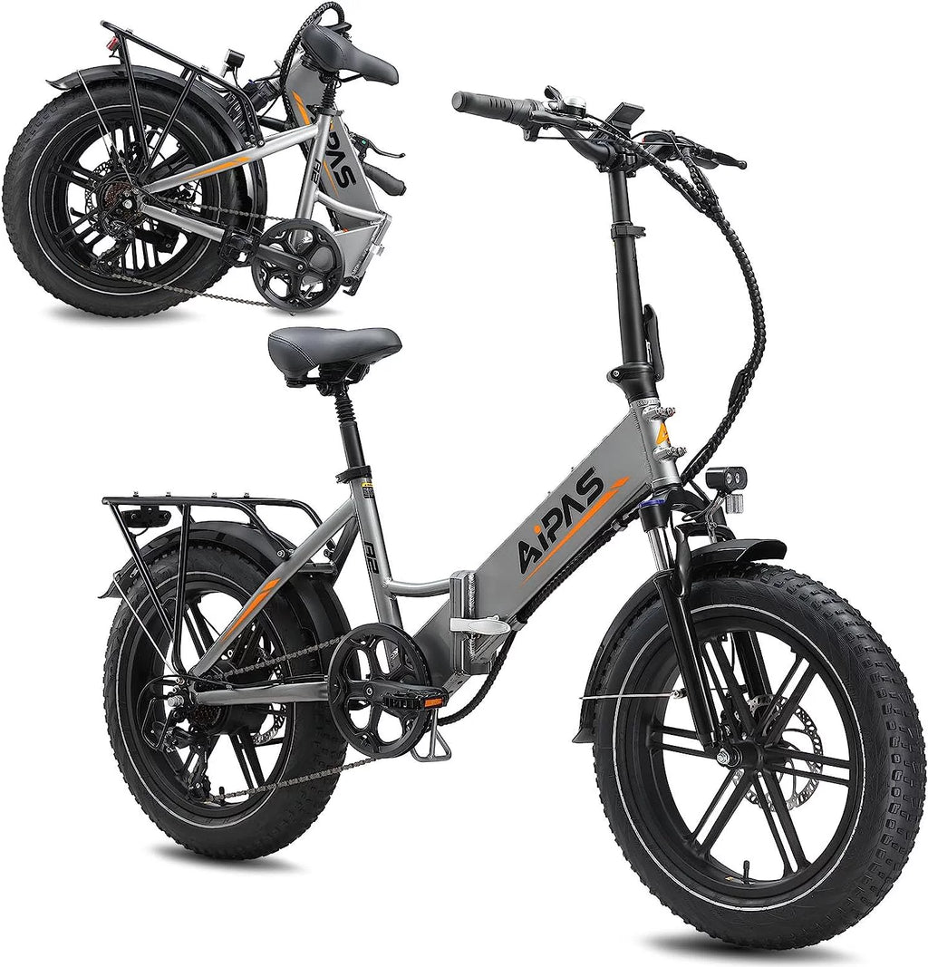 Folding Electric Bike 750W 48V 20inch Black K592551