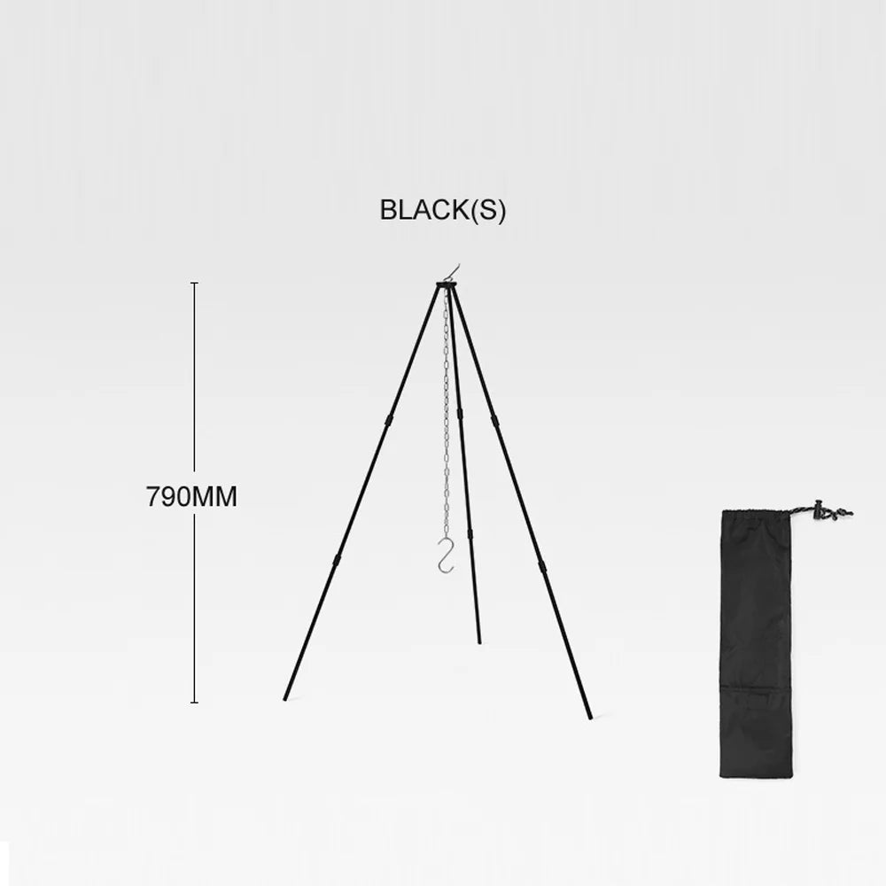 Detachable Campfire Tripod Bonfire Rack W797