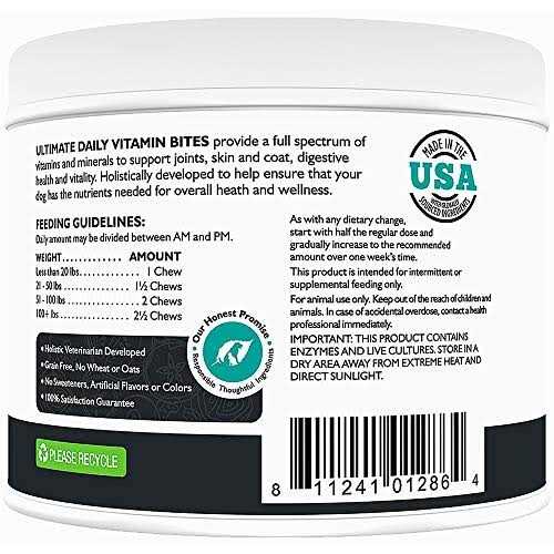 60 Chews Dog Vitamin Bites G643