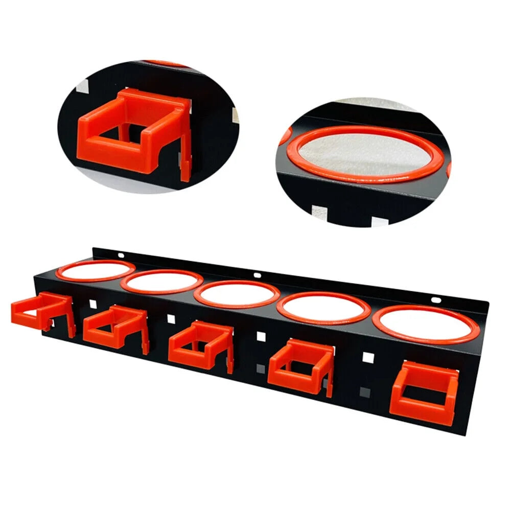 5 Hole Wall Mounted Spray Bottle Holder Q15835