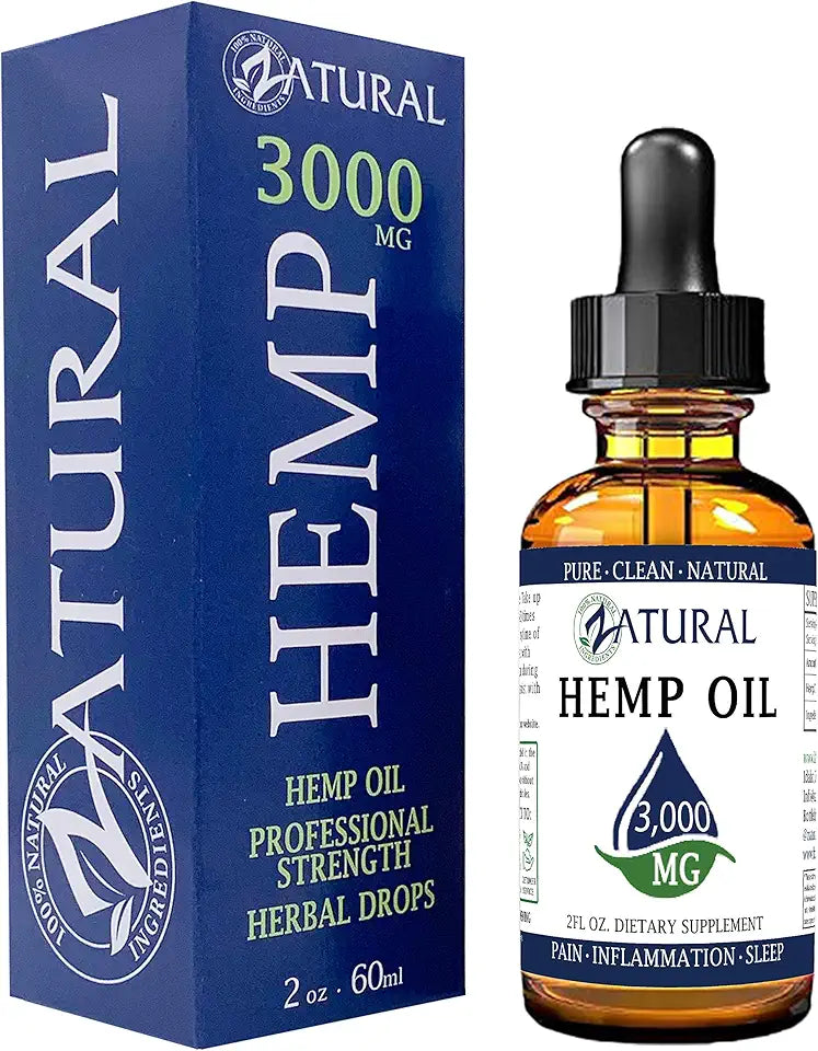 Hemp Seed Oil Drops 3,000mg M24188