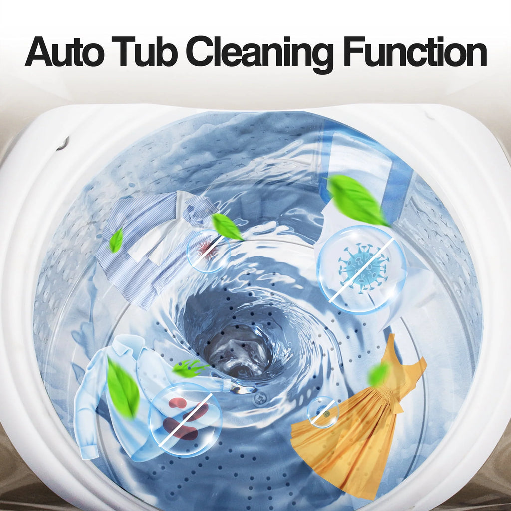Portable 17.7 lbs Full Automatic Washing Machine N28544