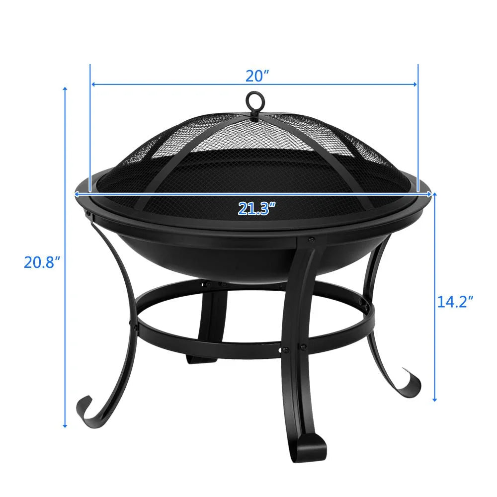 32 Outdoor Metal Fire Pit I3926