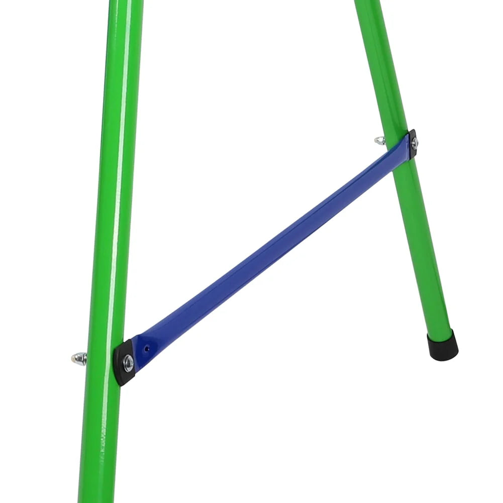 Folding Metal Toddler Swing Set with Safety Seat C4203