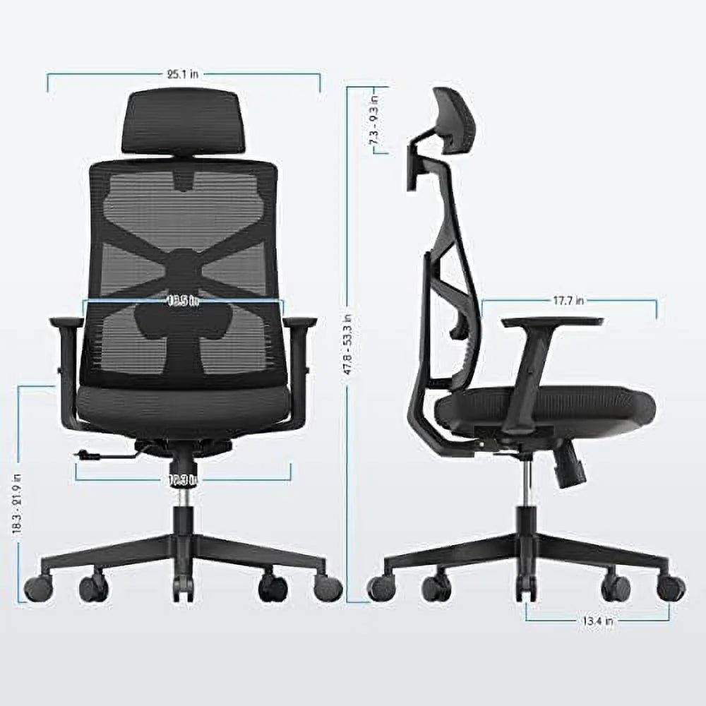 Ergonomic Mesh Office Chair with Lumbar Support Z8866
