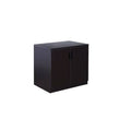 2 Door Storage Cabinet Mocha H84511