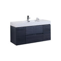 48 in. Wall Mount Gray Oak Bathroom Vanity M1534