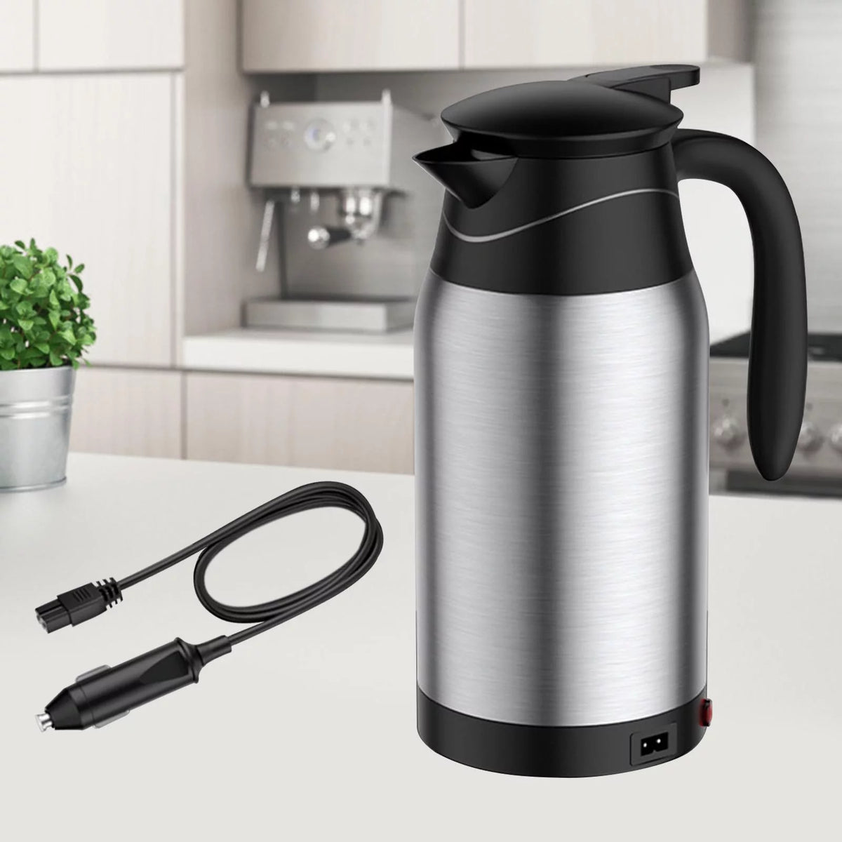 12V 24V 1L Portable Car Kettle C3709