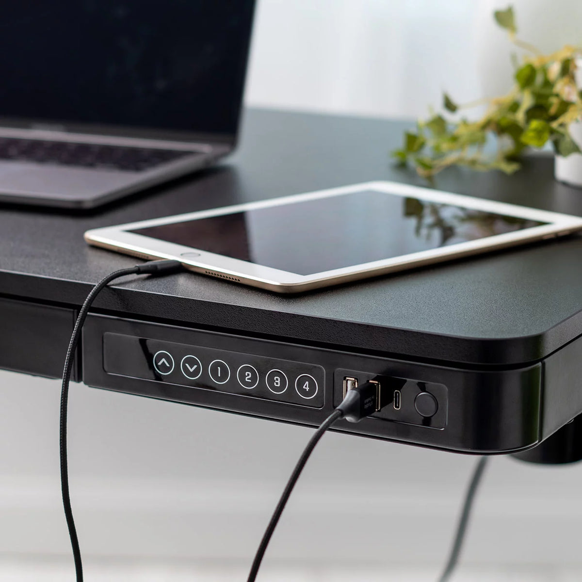 Electric Standing Desk Height Adjustable with USB Port U875402