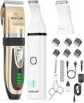 Dog Clippers and Paw Trimmer Kit 2 in 1 Low Noise Cordless H490