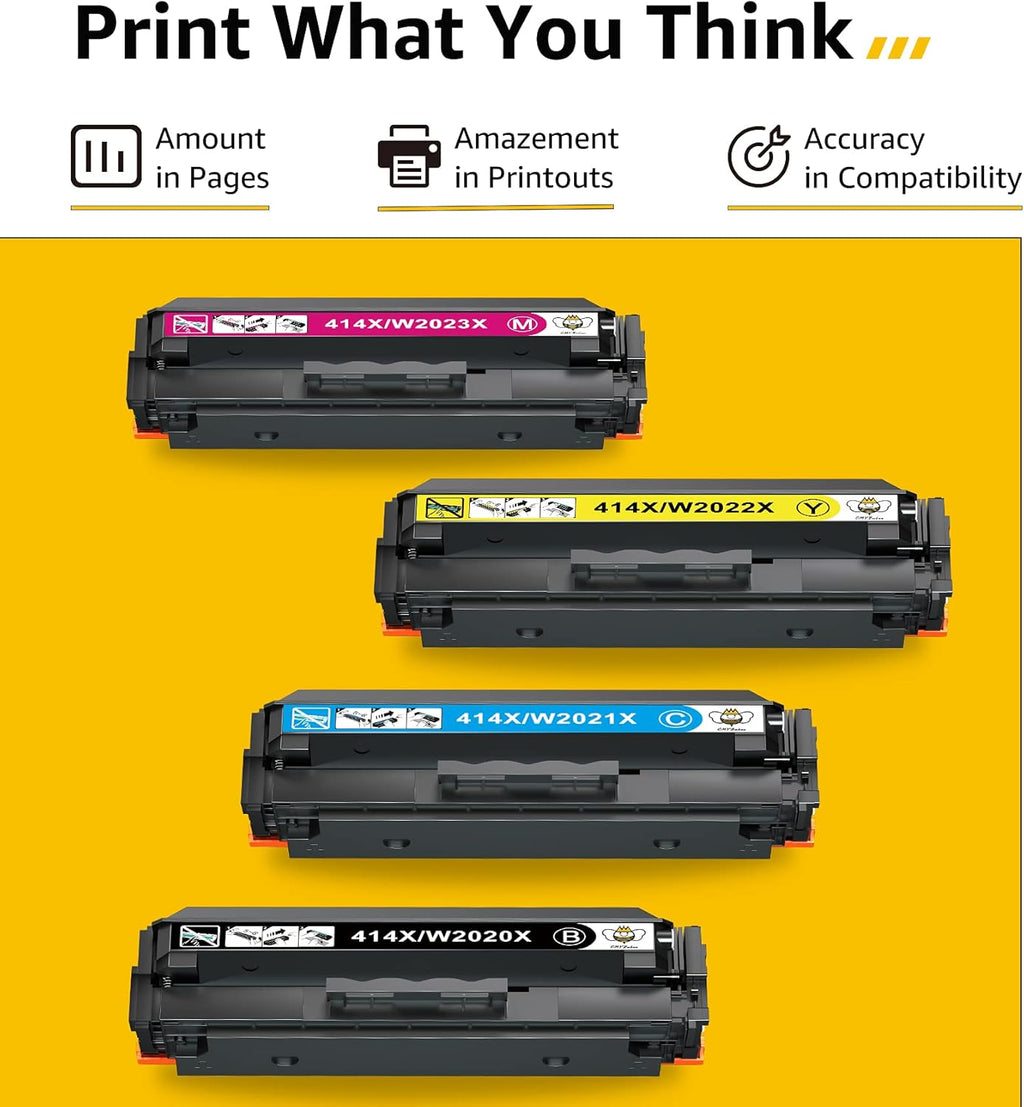 Compatible Toner Cartridge Replacement 4-Pack A32743