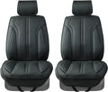 Black Leather Car Seat Covers E591048