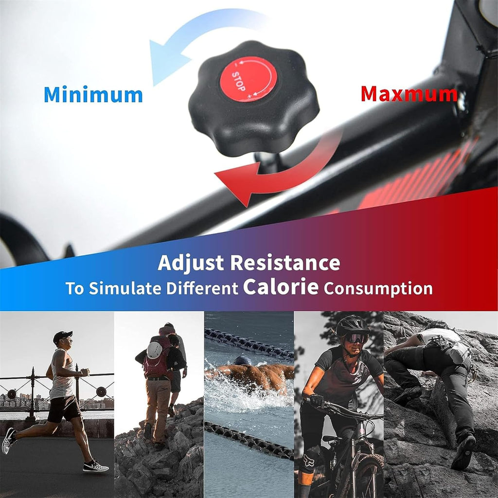 Exercise Stationary Bike with LCD Monitor S495