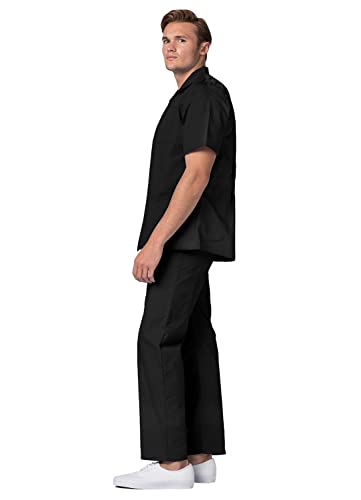 Zippered Short Sleeved Scrub Jacket P30435
