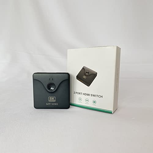 HDMI Switch 4K Bidirectional Splitter 2 in 1 Out N812