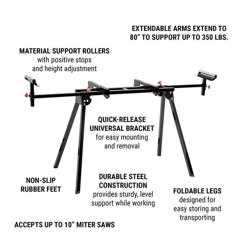 350 lb. Folding Miter Saw Stand C9420